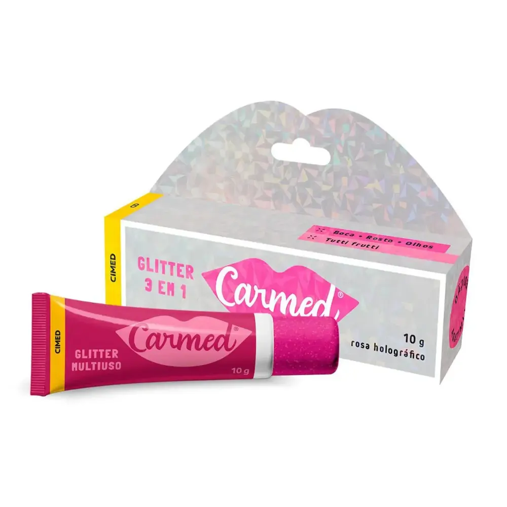 CARMED GLITTER BG 10G 3 EM 1