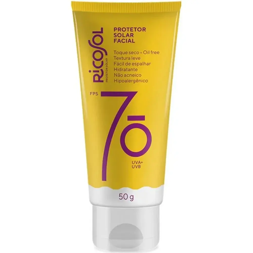 RICOSOL PROT. SOL. FACIAL TOQ SEC . FPS 70