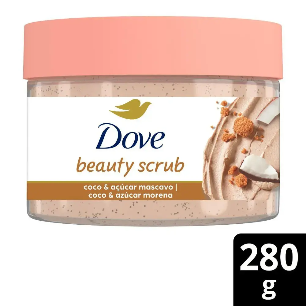 SAB DOVE ESFOLIANTE BEAUTY SCRUB COCO 280G