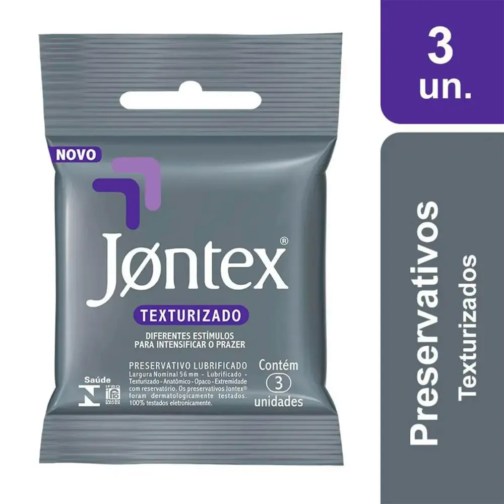 PRES JONTEX LUB SENSATION TEXTURIZ 3UN