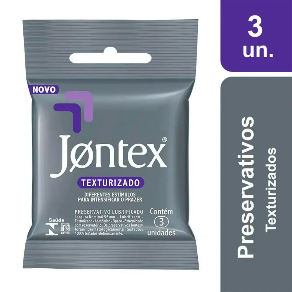 PRES JONTEX LUB SENSATION TEXTURIZ 3UN
