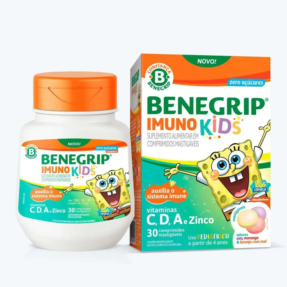 BENEGRIP IMUNO KIDS sort 30 comp