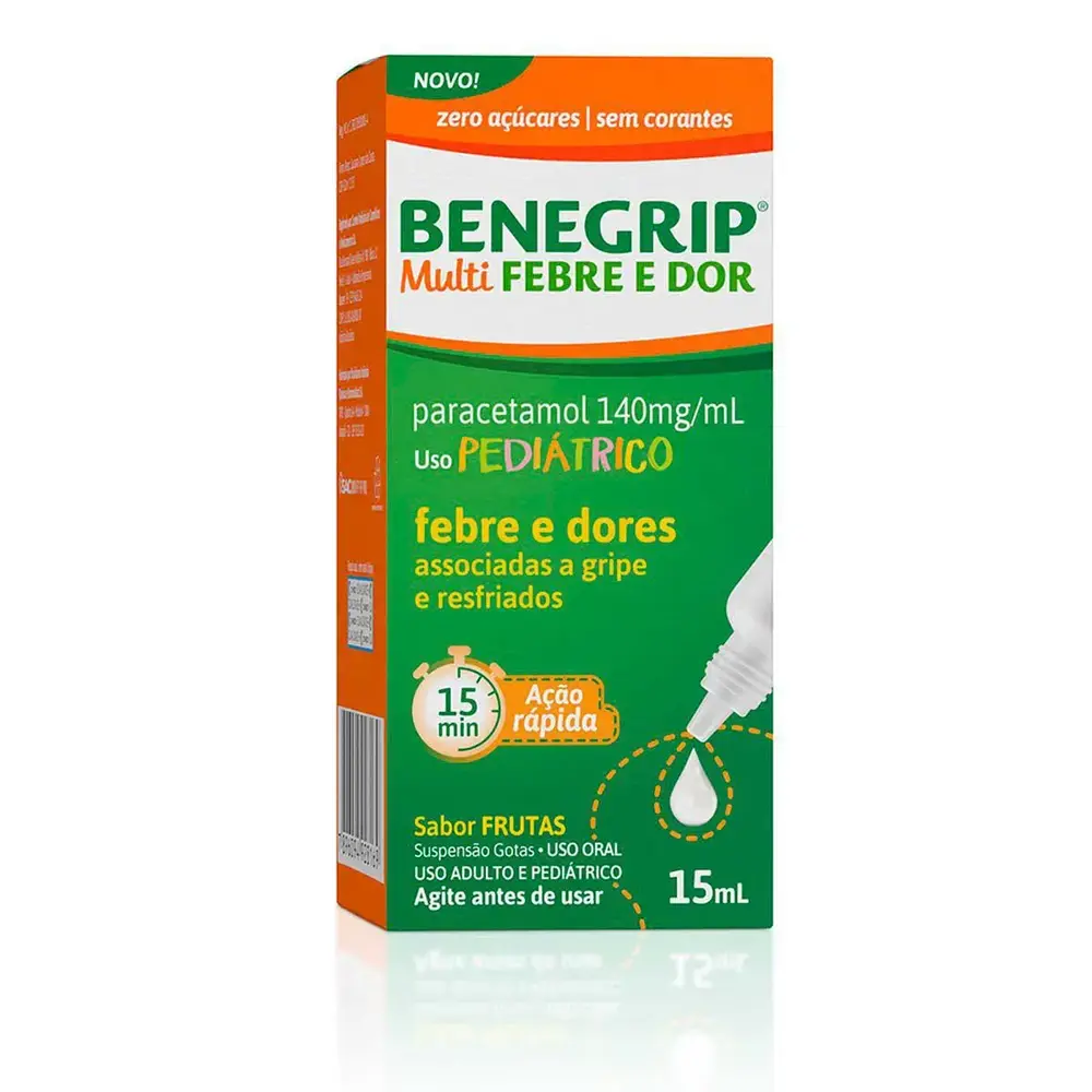 BENEGRIP MULTI FEBRE+DOR SUS15ML-SIMILAR