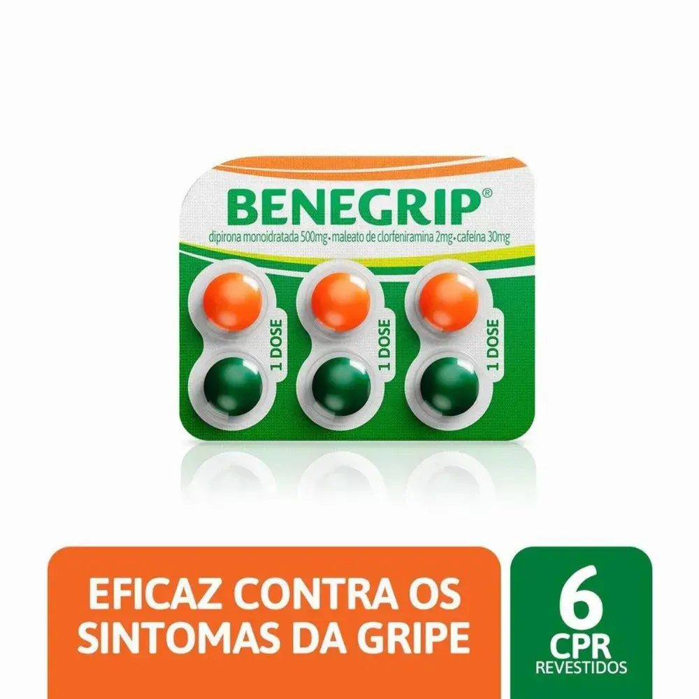 BENEGRIP C/ 6 COMP (CARTELA)