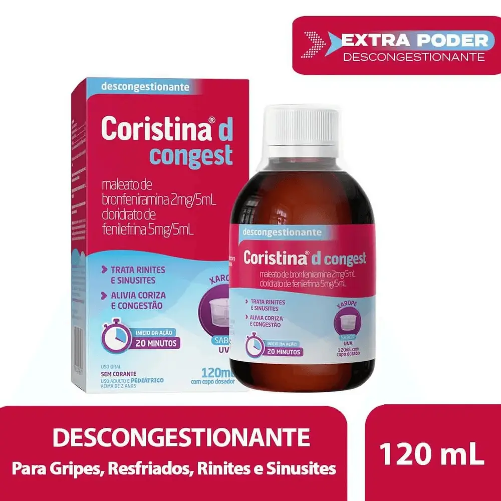 CORISTINA D CONGEST 120ML