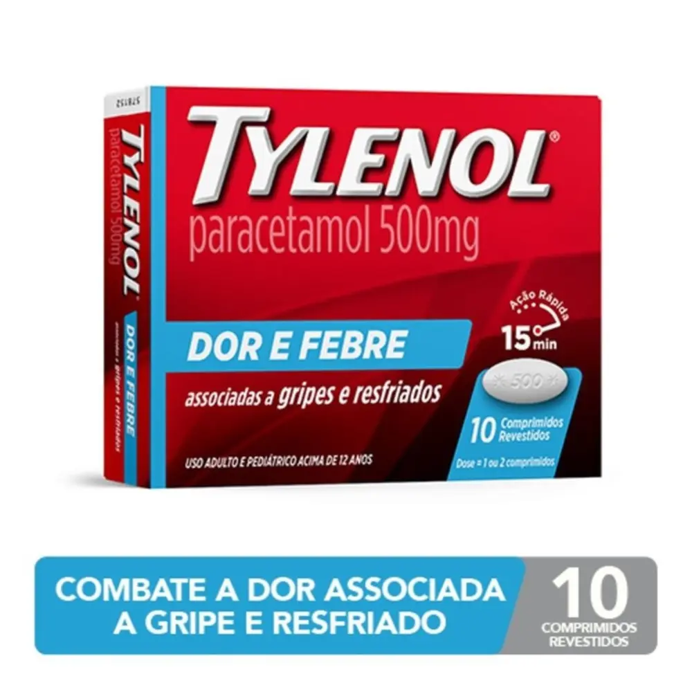 TYLENOL 500mg cx 10 comp rev