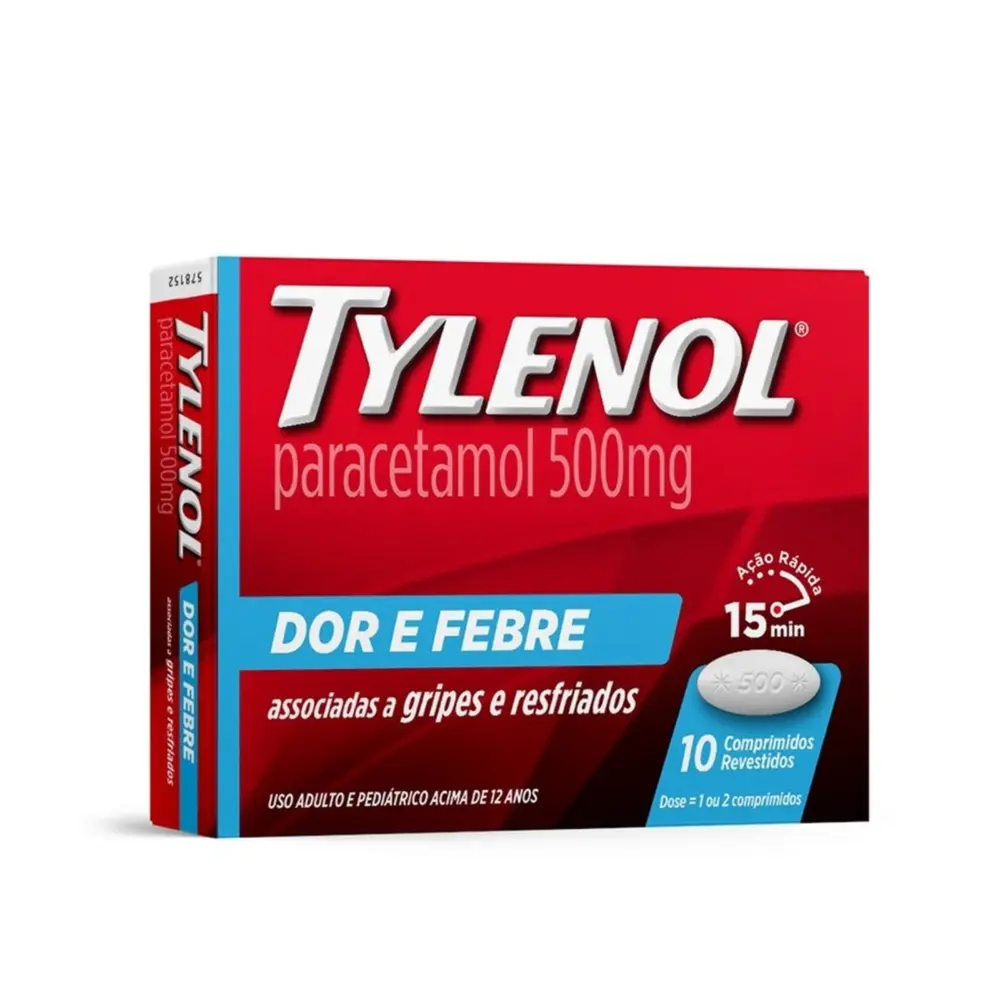 TYLENOL 500mg cx 10 comp rev