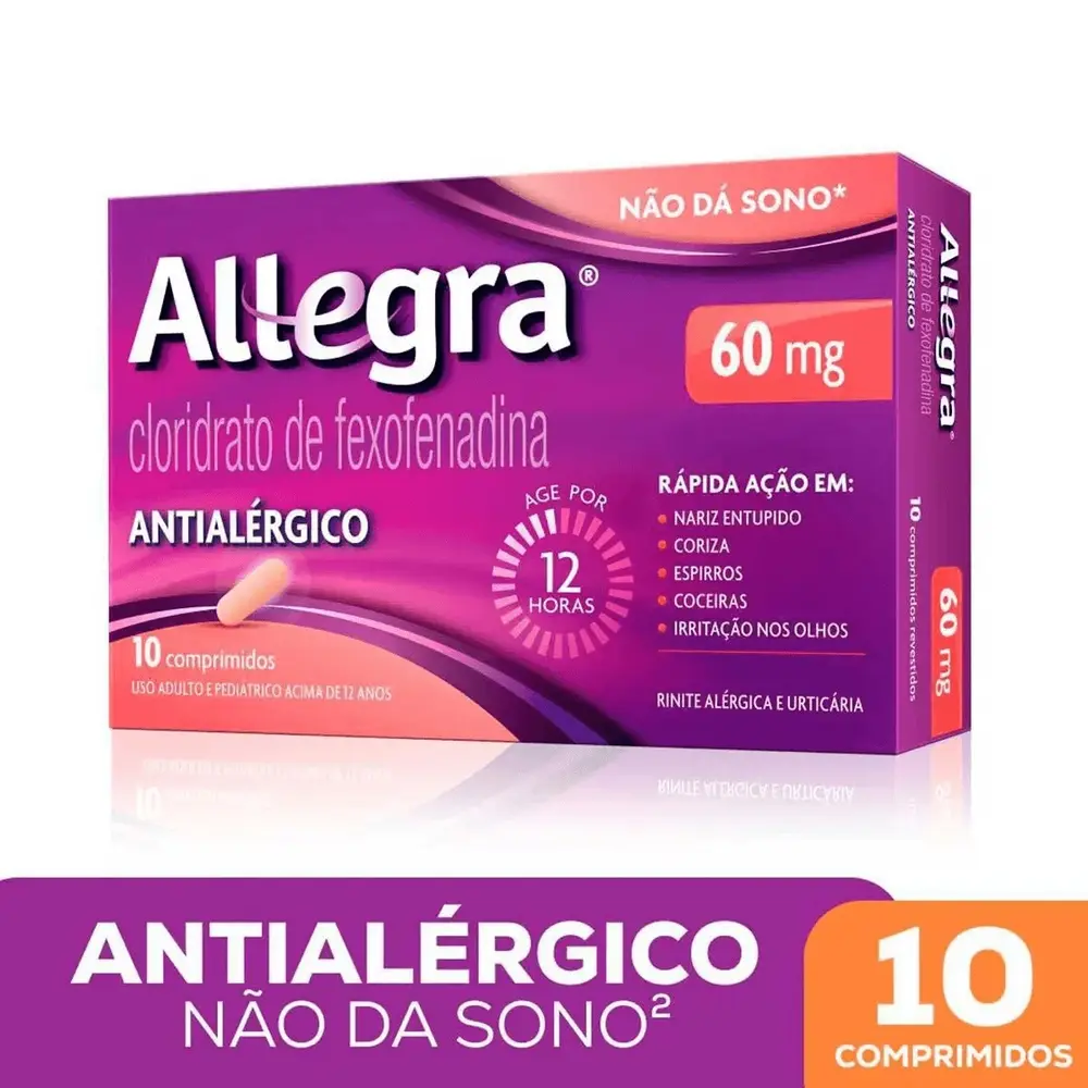 ALLEGRA 60MG 10CAPS