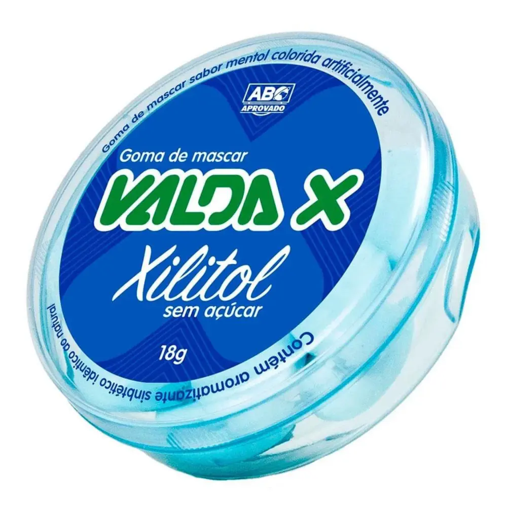 VALDA X GOMA DE MASCAR 18 GR