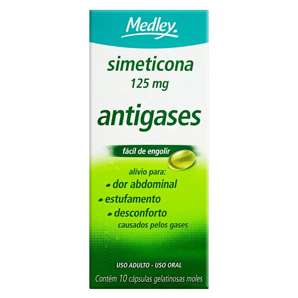 SIMETICONA (N.S) 125mg cx 10 cap