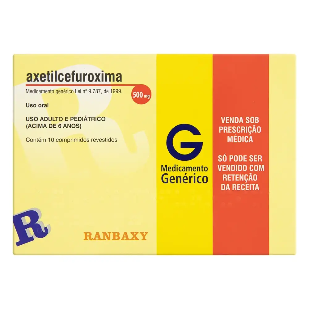 AXETILCEFUROXIMA 500MG 10 CPR