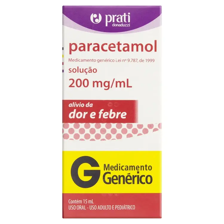 PARACETAMOL 200MG/ML SOL OR FR GTS 15ML