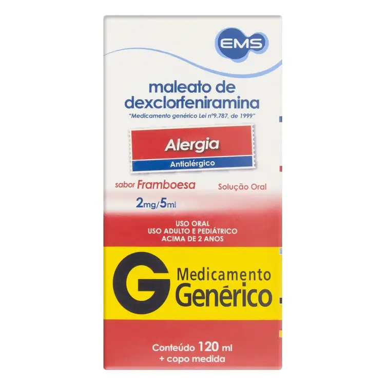 MAL DEXCLORFENIRAMINA SOL ORAL FR 120ML