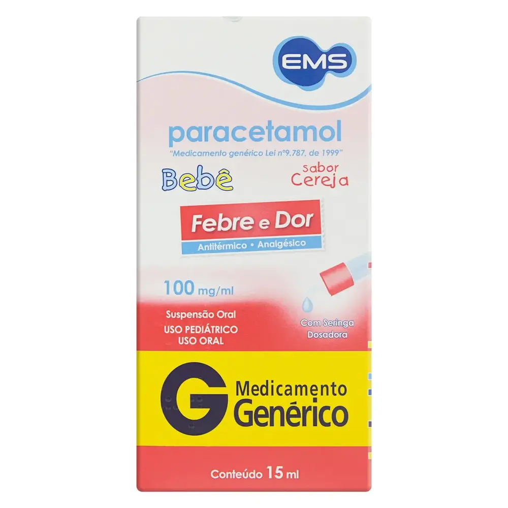 PARACETAMOL 100MG SOL ORAL FR 15ML