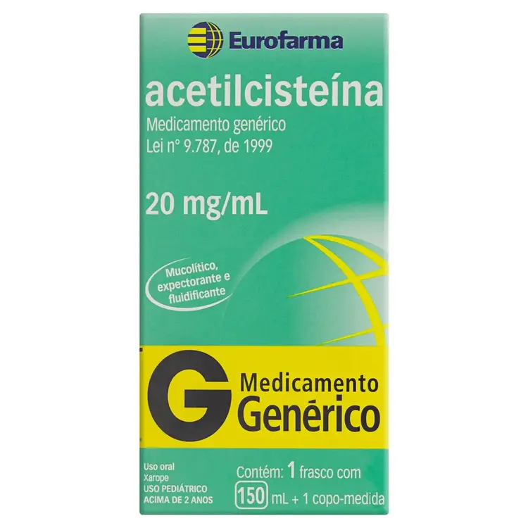 ACETILCISTEINA 20MG XPE 150ML