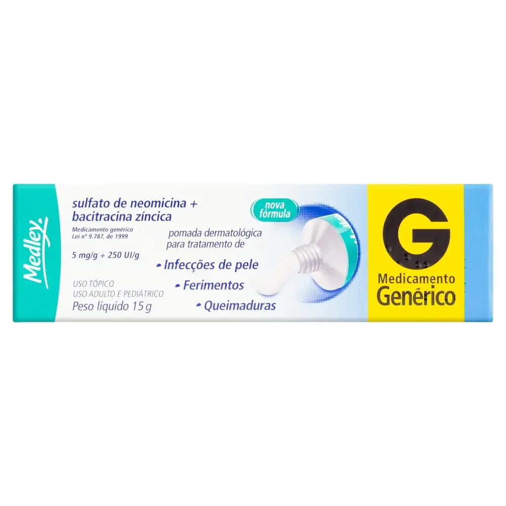 NEOMICINA+BACITR G 15GR