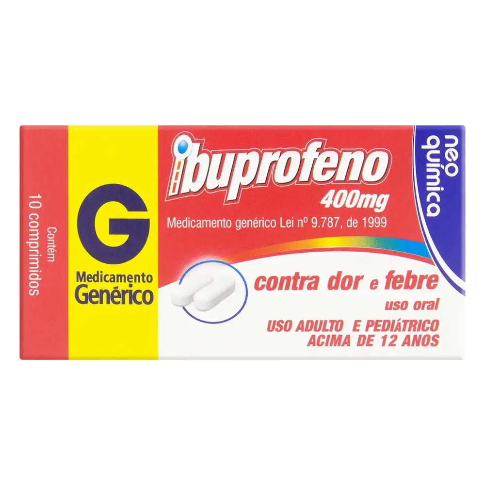 IBUPROFENO 400MG CX 10 COMP