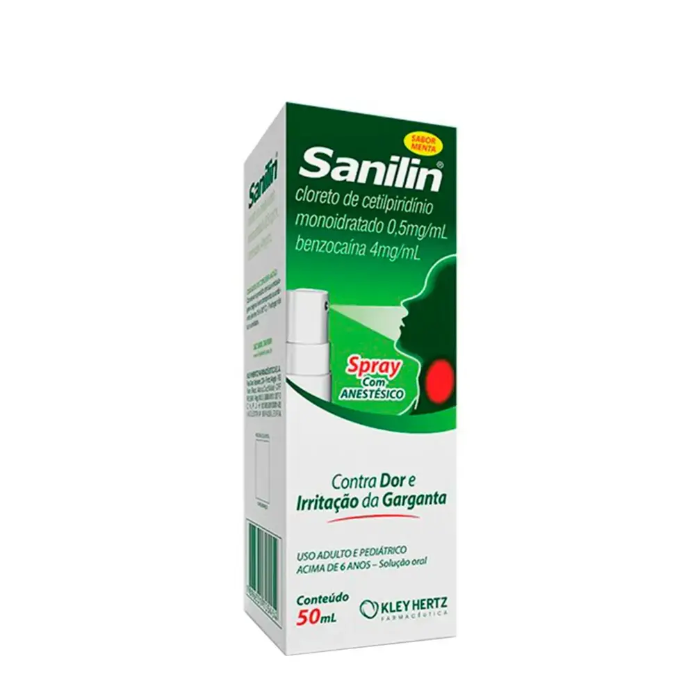 SANILIN 0,5mg/ml+4mg/ml sol spr ct fr spr vd amb 50ml