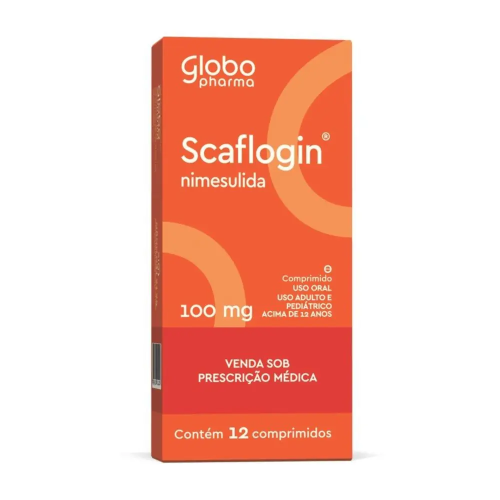SCAFLOGIN 100MG CX C/12 CP