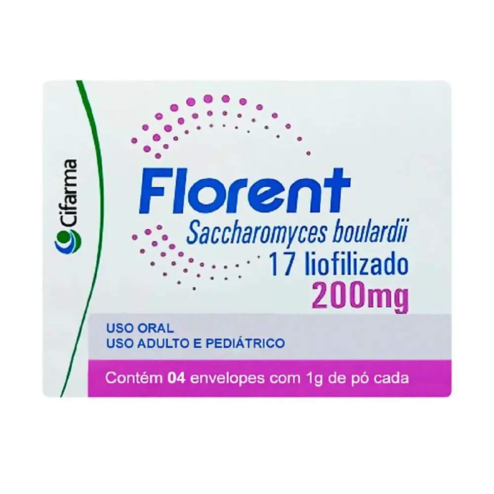 FLORENT 200MG PO 4 SACHES X 1G