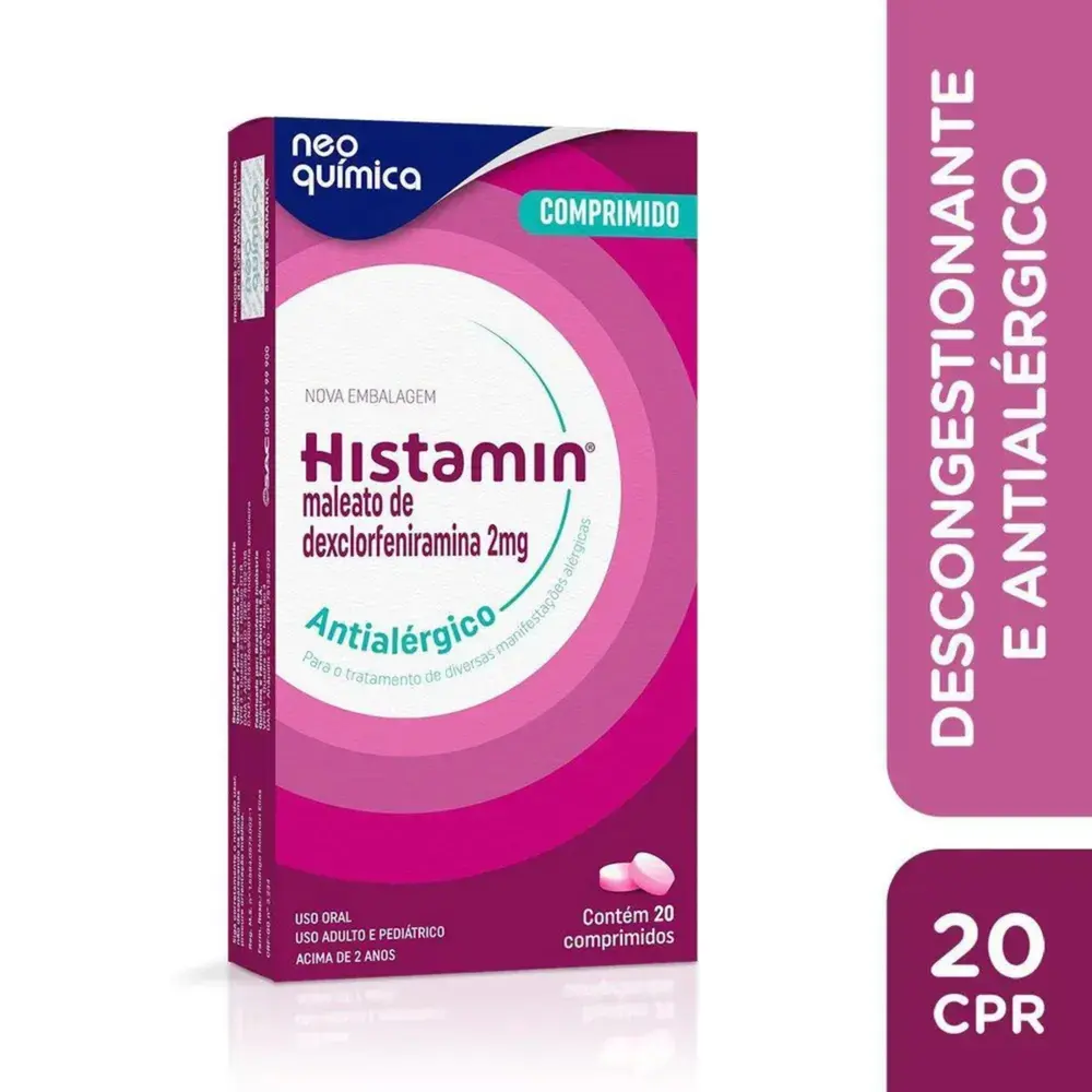 HISTAMIN 2MG C/20 CPR