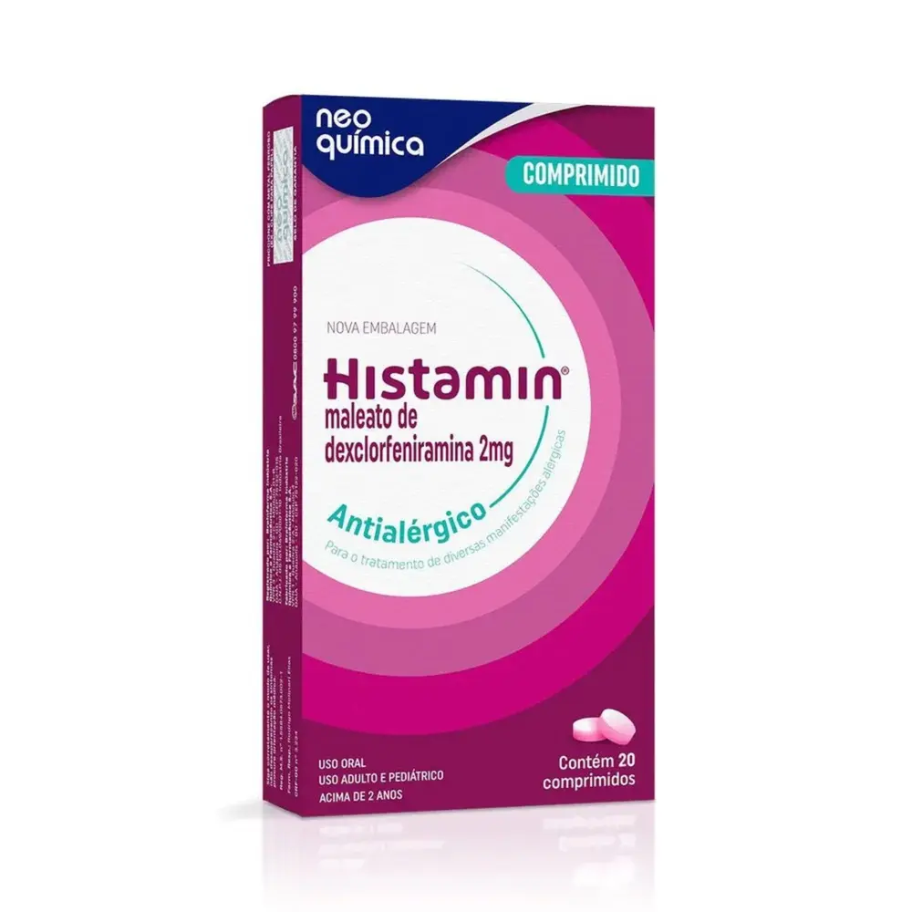 HISTAMIN 2MG C/20 CPR