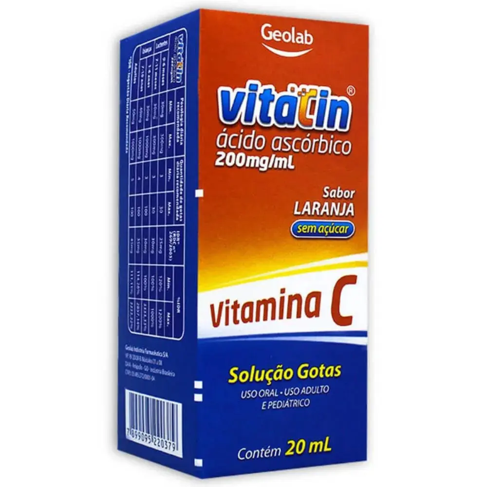 VITACIN 200MG SOL ORAL FR GTS 20ML