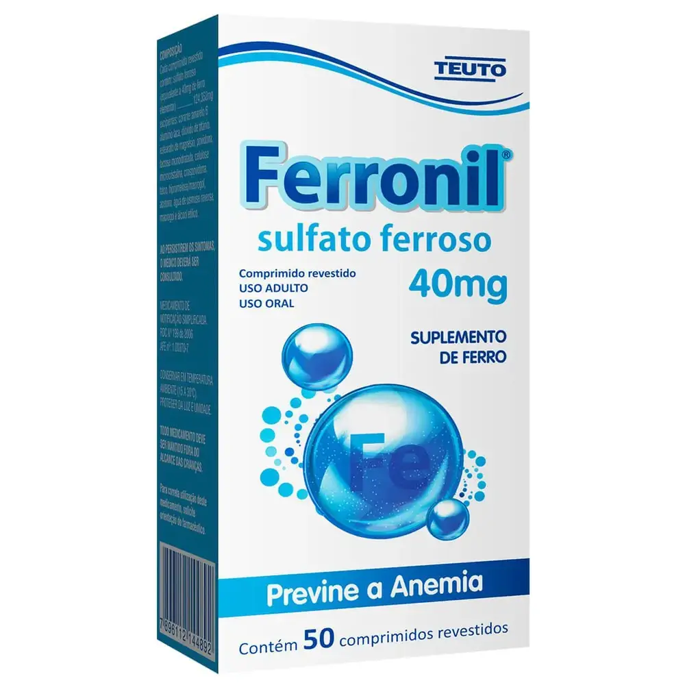 FERRONIL 40 MG C/50 COMP