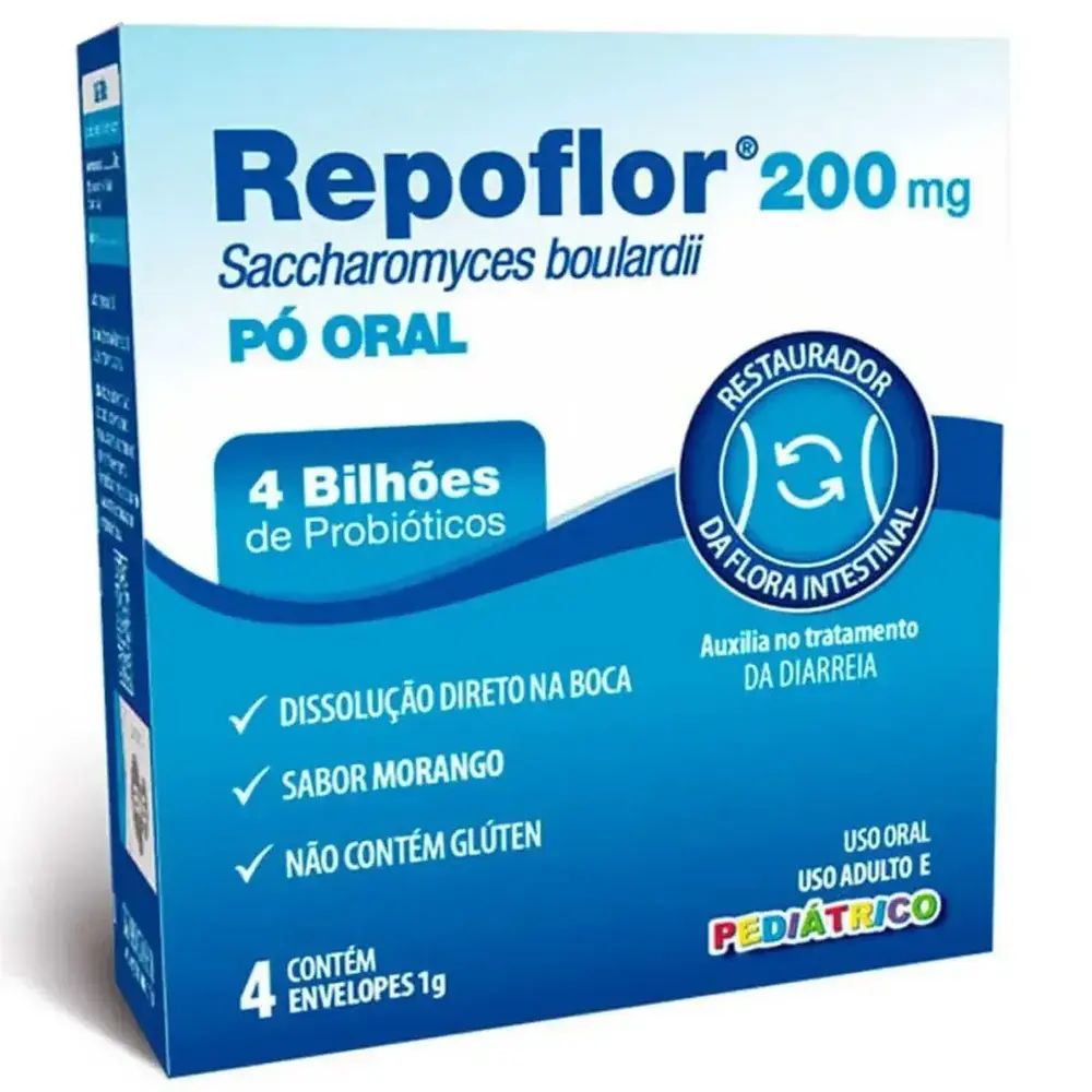 REPOFLOR PED PO ORAL 4 ENV