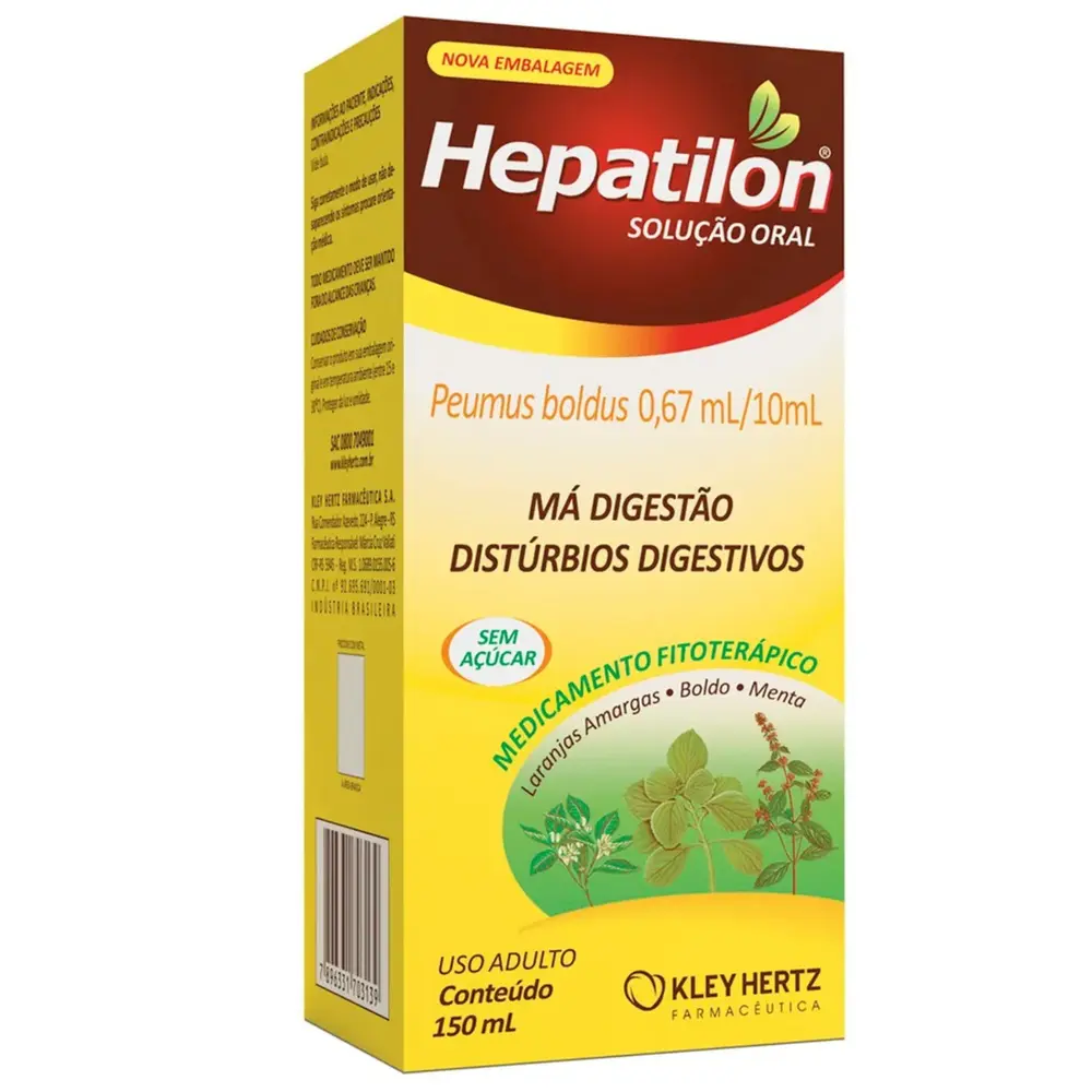 HEPATILON 0,67ML SOL ORAL 150ML+CM