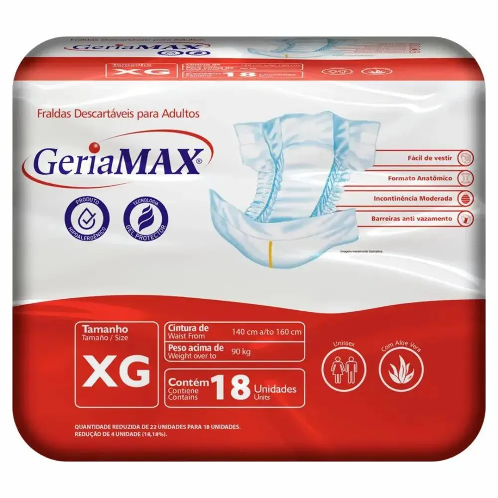 FRALDA GERIAMAX XG 18UND