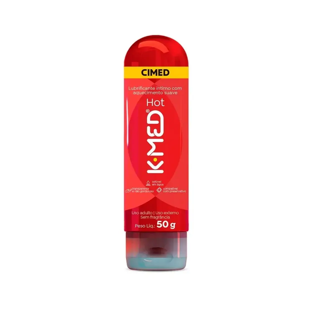 K-MED HOT LUBRIFICANTE  50G
