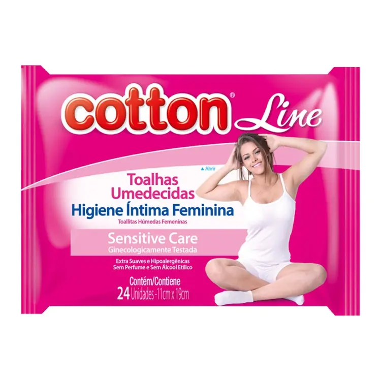 TOALHAS UMEDECIDAS HIGIENE INTIMA