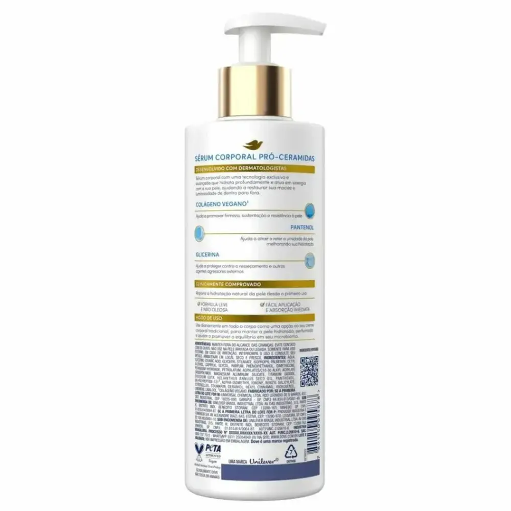 SERUM DOVE PRÓ-CERAMIDAS 380ML