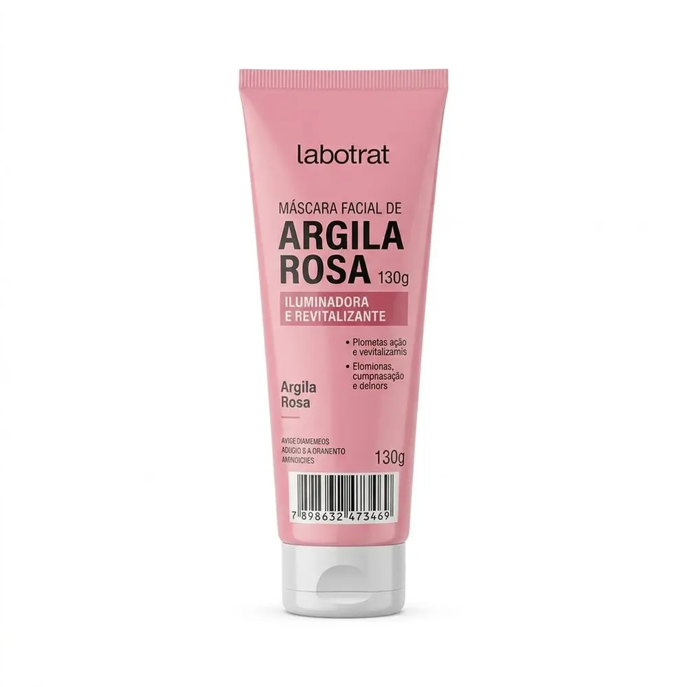 ARGILA MASCARA FACIAL ROSA 130G