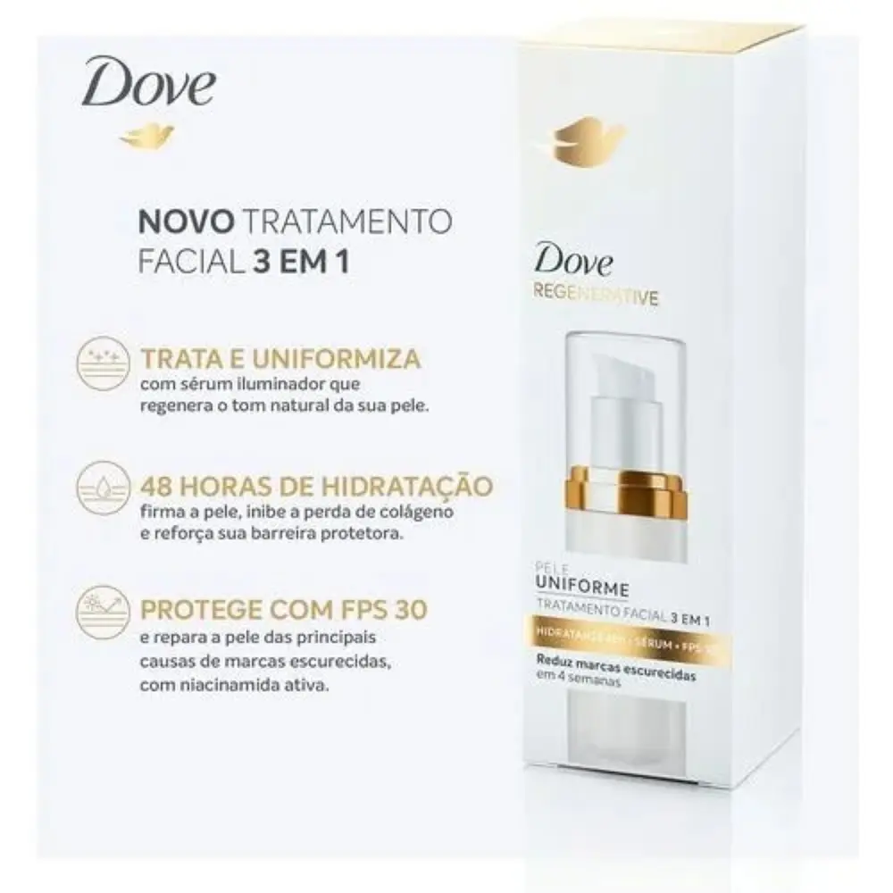 SERUM DOVE FACIAL FPS30 50ML