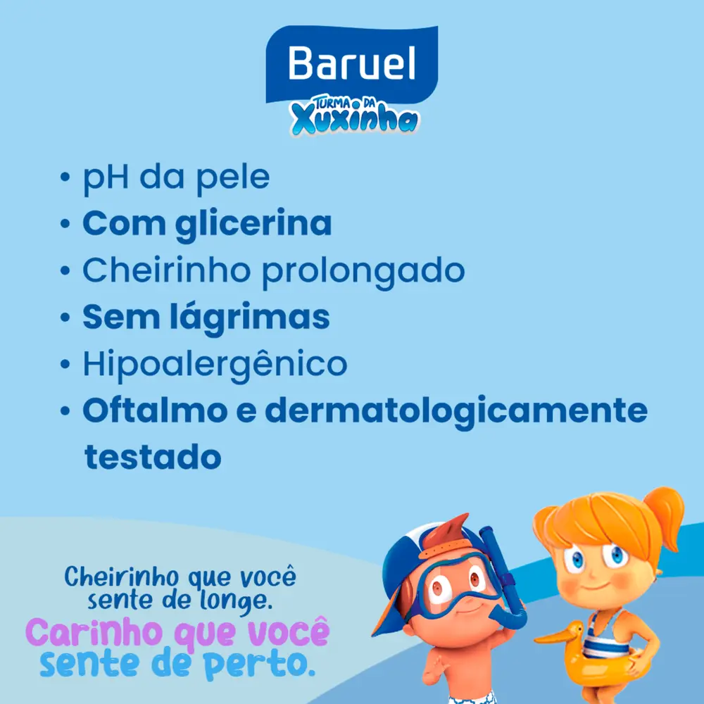 SAB XUXINHA C/GLICERINA SACHÊ  210ML