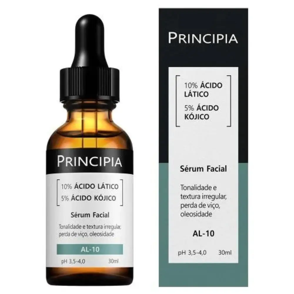 AL-10 SERUM 10% ACIDO LATICO + 5% ACIDO KOJIKO AL-10 C/ 30ML