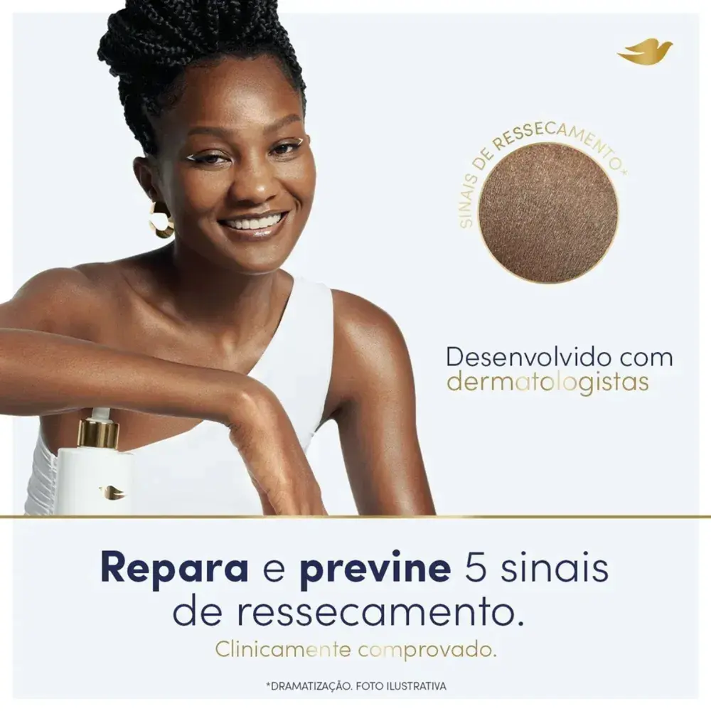 SERUM DOVE HIALURONICO+DERMO RENOVADOR 180ML