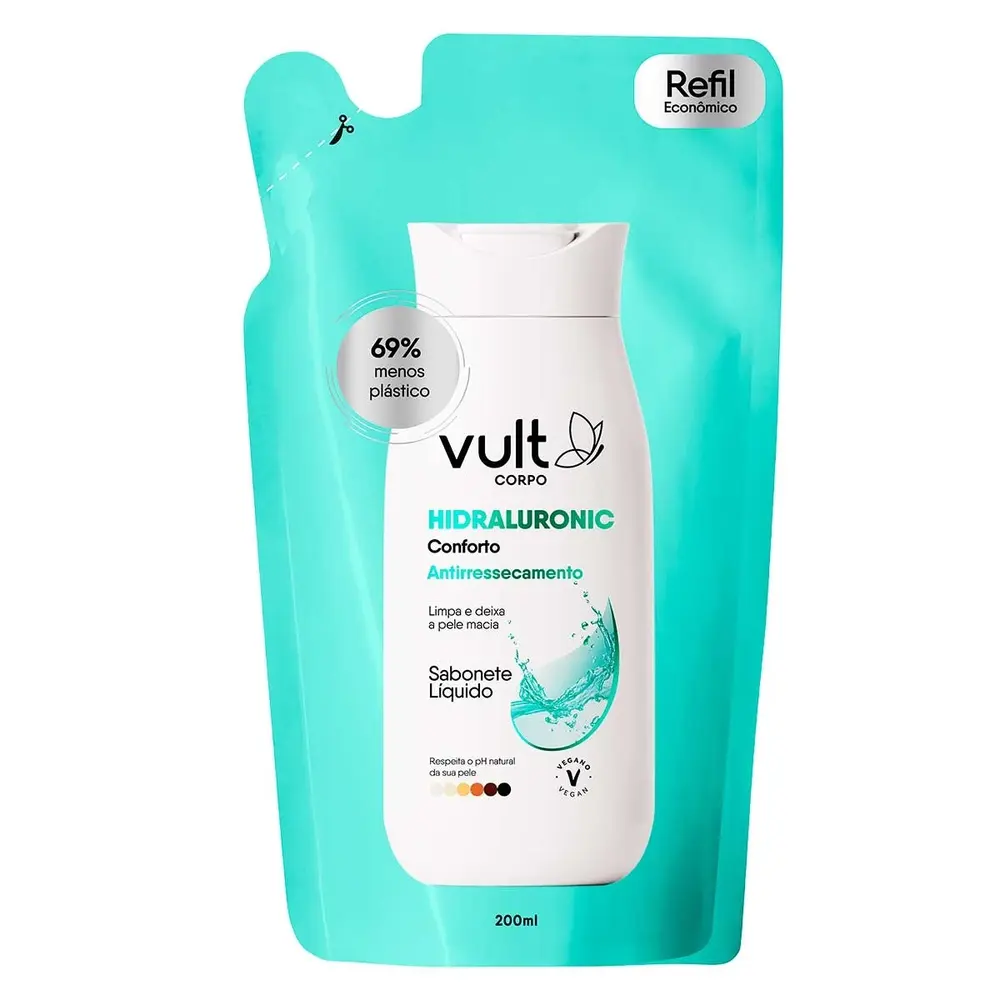 SAB VULT HIDRALURONIC CONFORTO REFIL 200ML