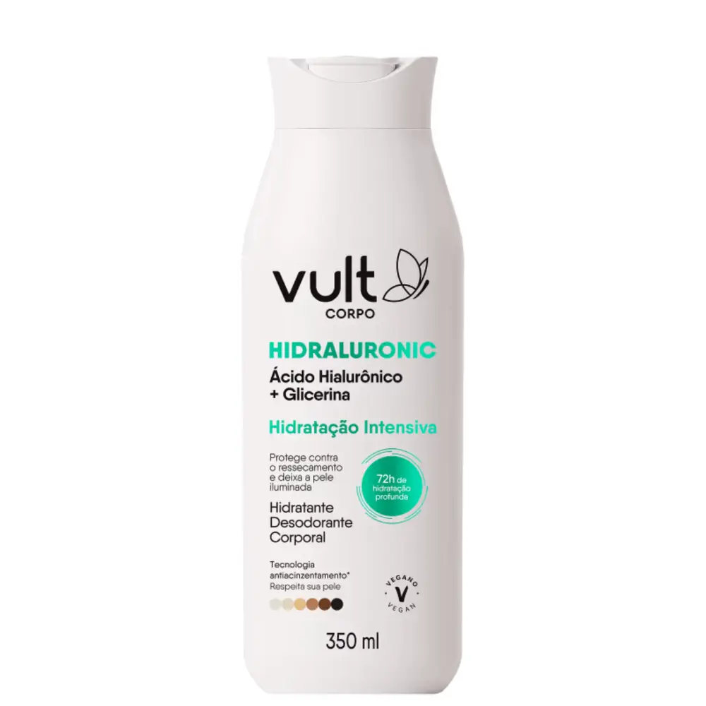 HIDRAT VULT ACIDO HIALURÔNICO+GLICERINA 350ML
